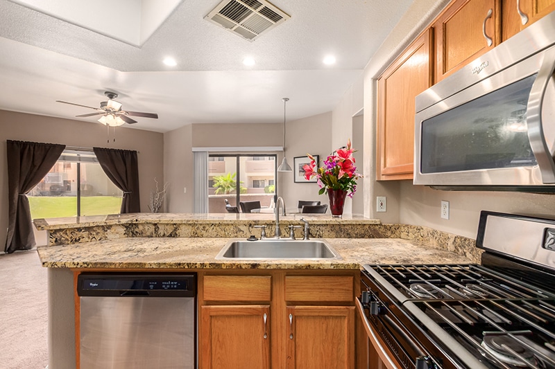 interior of multifamily home